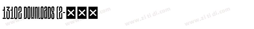 13102 downloads (2字体转换